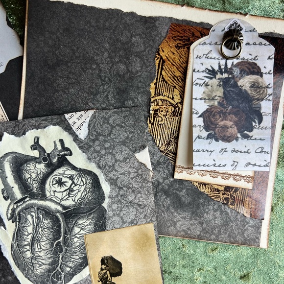Jack the Ripper Victorian Ephemera Kit – Dark Academia Junk Journal Pack - Picture 10 of 13
